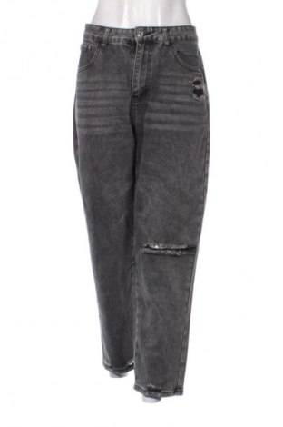 Дамски дънки SHEIN, Размер L, Цвят Сив, Цена 14,77 €