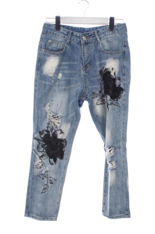 Damskie jeansy Unbranded, Rozmiar S, Kolor Kolorowy, Cena 80,38 zł