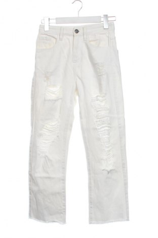 Дамски дънки Stradivarius, Размер XS, Цвят Бял, Цена 15,00 €