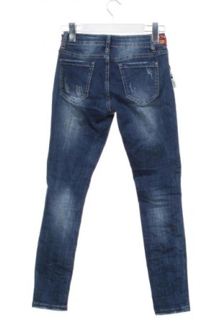 Damskie jeansy Unbranded, Rozmiar XS, Kolor Niebieski, Cena 79,15 zł