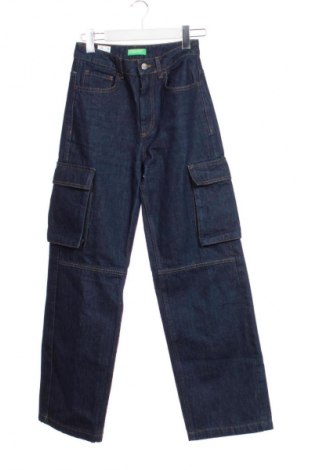 Damskie jeansy United Colors Of Benetton, Rozmiar XS, Kolor Niebieski, Cena 112,53 zł