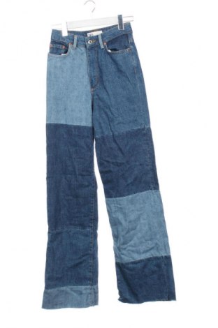 Blugi de femei Zara, Mărime XS, Culoare Albastru, Preț 66,99 Lei