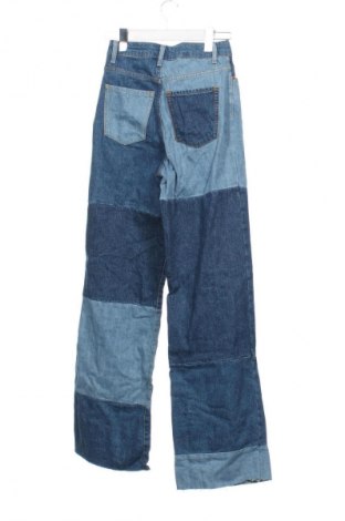 Blugi de femei Zara, Mărime XS, Culoare Albastru, Preț 66,99 Lei