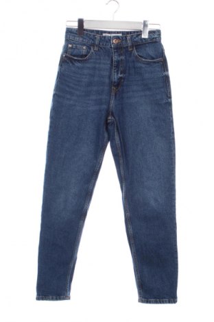 Blugi de femei Zara, Mărime XS, Culoare Albastru, Preț 72,99 Lei