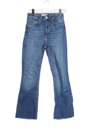 Blugi de femei Zara, Mărime XS, Culoare Albastru, Preț 64,99 Lei