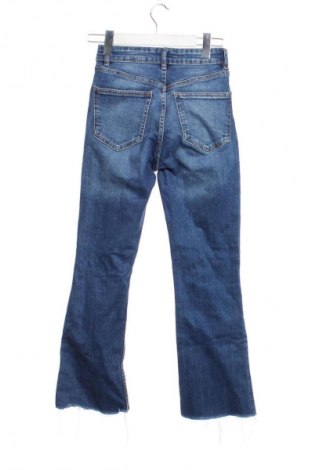 Blugi de femei Zara, Mărime XS, Culoare Albastru, Preț 64,99 Lei