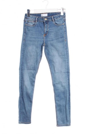 Blugi de femei Zara, Mărime M, Culoare Albastru, Preț 78,99 Lei