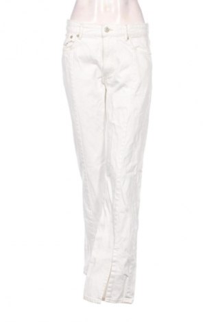 Blugi de femei Zara, Mărime M, Culoare Ecru, Preț 56,99 Lei