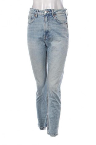 Damskie jeansy Zara, Rozmiar S, Kolor Niebieski, Cena 65,99 zł