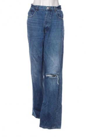 Blugi de femei Zara, Mărime XL, Culoare Albastru, Preț 119,90 Lei