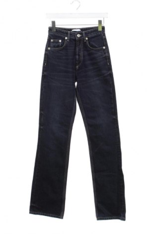 Blugi de femei Zara, Mărime XXS, Culoare Albastru, Preț 71,99 Lei