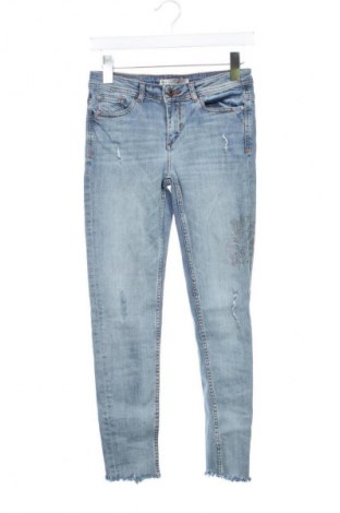 Blugi de femei Zara, Mărime M, Culoare Albastru, Preț 72,99 Lei
