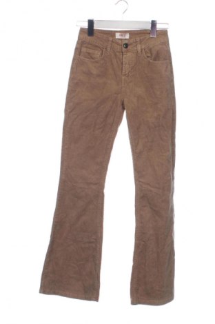 Pantaloni de velvet de femei ARITA, Mărime XS, Culoare Maro, Preț 95,99 Lei