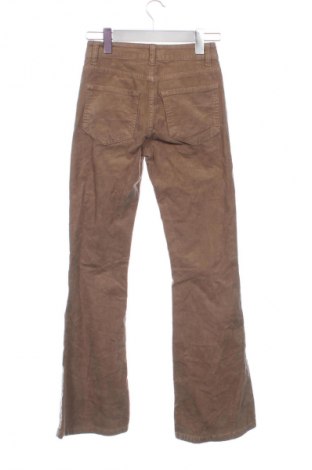 Pantaloni de velvet de femei ARITA, Mărime XS, Culoare Maro, Preț 95,99 Lei