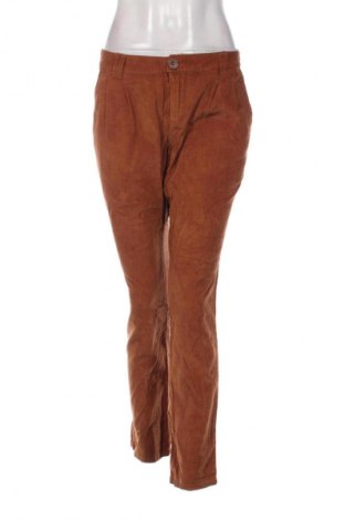 Pantaloni de velvet de femei Amisu, Mărime XXL, Culoare Maro, Preț 40,99 Lei