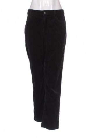 Pantaloni de velvet de femei C&A, Mărime XL, Culoare Negru, Preț 78,20 Lei