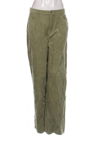 Női kordbársony nadrág Ghanda, Méret M, Szín Zöld, Ár 12 339 Ft