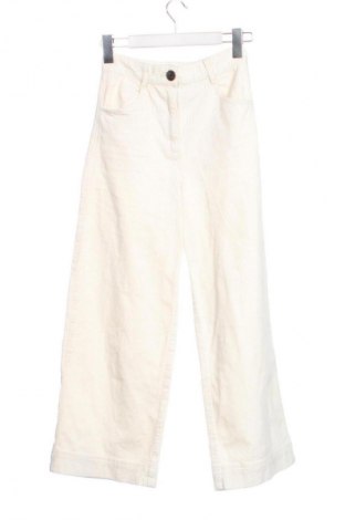 Pantaloni de velvet de femei H&M, Mărime XS, Culoare Alb, Preț 37,99 Lei