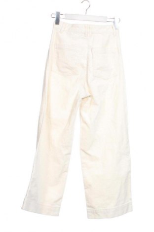 Pantaloni de velvet de femei H&M, Mărime XS, Culoare Alb, Preț 37,99 Lei