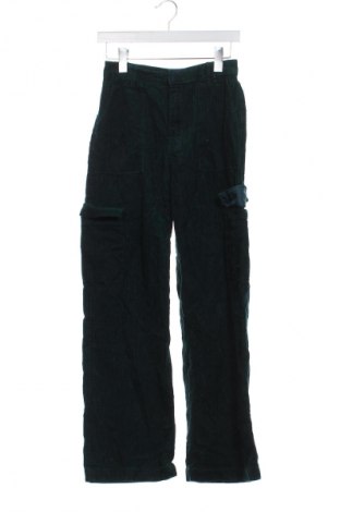 Pantaloni de velvet de femei Tally Weijl, Mărime XS, Culoare Verde, Preț 31,99 Lei
