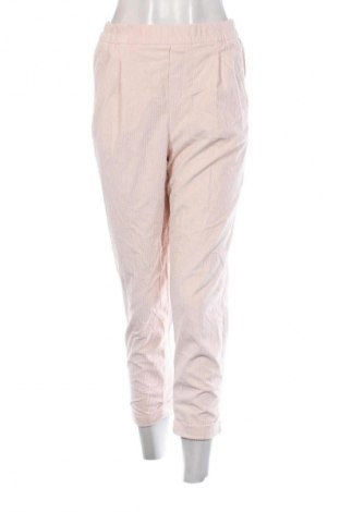 Pantaloni de velvet de femei United Colors Of Benetton, Mărime M, Culoare Roz, Preț 60,99 Lei