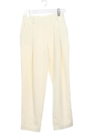 Dámské manšestráky  United Colors Of Benetton, Velikost XXS, Barva Krémová, Cena  259,00 Kč