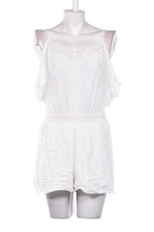 Dámská krátká kombinéza  Amisu, Velikost M, Barva Bílá, Cena  249,00 Kč