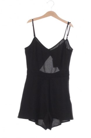Дамски къс гащеризон H&M Divided, Размер XS, Цвят Черен, Цена 19,94 €