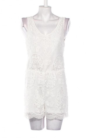 Kurzer Damenoverall Illa Illa, Größe M, Farbe Weiß, Preis € 25,00