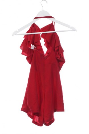 Salopetă scurtă de damă SHEIN, Mărime XS, Culoare Roșu, Preț 51,99 Lei