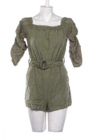 Kurzer Damenoverall Zara, Größe S, Farbe Grün, Preis 15,99 €