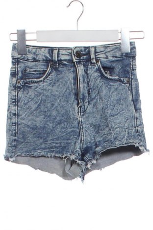 Pantaloni scurți de femei Bershka, Mărime XXS, Culoare Albastru, Preț 52,13 Lei