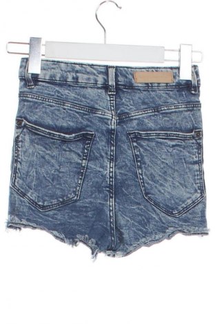 Pantaloni scurți de femei Bershka, Mărime XXS, Culoare Albastru, Preț 52,13 Lei