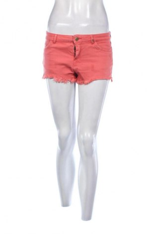 Γυναικείο κοντό παντελόνι Bershka, Μέγεθος M, Χρώμα Κόκκινο, Τιμή 10,00 €