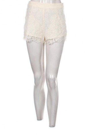 Pantaloni scurți de femei H&M, Mărime S, Culoare Ecru, Preț 37,99 Lei