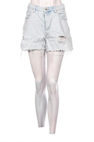 Pantaloni scurți de femei H&M, Mărime XL, Culoare Albastru, Preț 47,99 Lei