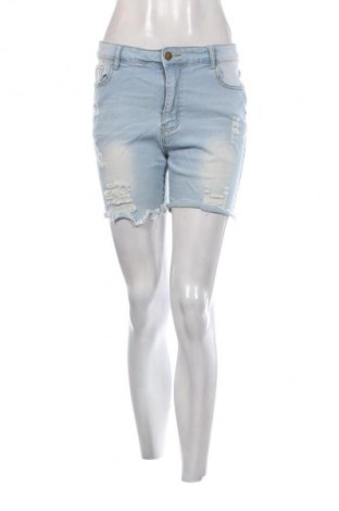 Pantaloni scurți de femei SHEIN, Mărime L, Culoare Albastru, Preț 43,99 Lei