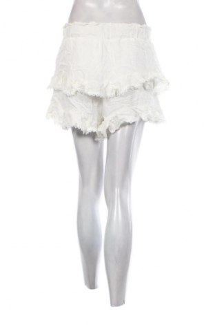 Γυναικείο κοντό παντελόνι SHEIN, Μέγεθος L, Χρώμα Λευκό, Τιμή 8,99 €