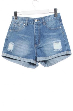 Γυναικείο κοντό παντελόνι SHEIN, Μέγεθος S, Χρώμα Μπλέ, Τιμή 6,99 €