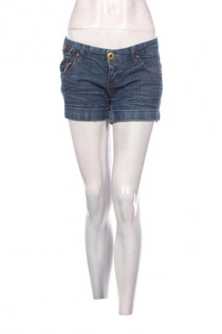 Pantaloni scurți de femei Stradivarius, Mărime L, Culoare Albastru, Preț 42,99 Lei