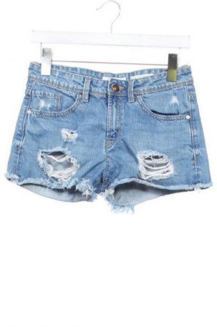 Дамски къс панталон Stradivarius, Размер S, Цвят Син, Цена 10,00 €