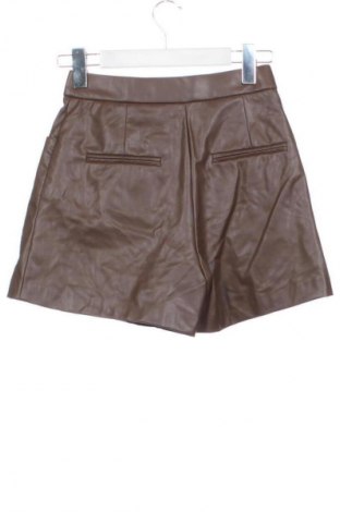 Damskie szorty Zara, Rozmiar XXS, Kolor Brązowy, Cena 43,99 zł