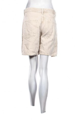 Pantaloni scurți de femei Zara, Mărime L, Culoare Bej, Preț 41,71 Lei