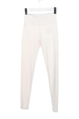 Damskie legginsy Guess, Rozmiar XXS, Kolor ecru, Cena 88,99 zł