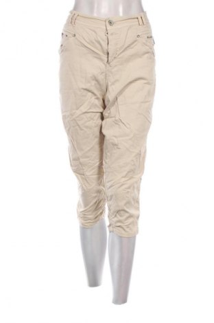 Pantaloni de femei 2-biz, Mărime XL, Culoare Bej, Preț 52,99 Lei