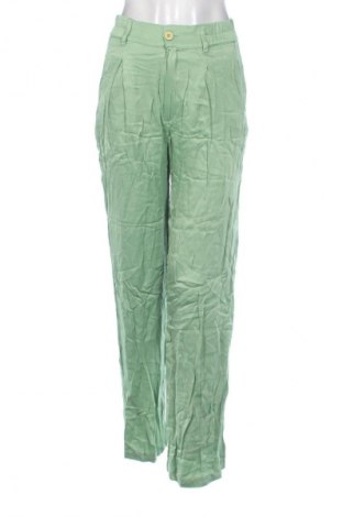 Dámske nohavice Bershka, Veľkosť M, Farba Zelená, Cena  8,95 €