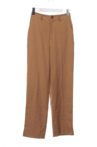 Damskie spodnie Edited, Rozmiar XS, Kolor Brązowy, Cena 47,99 zł