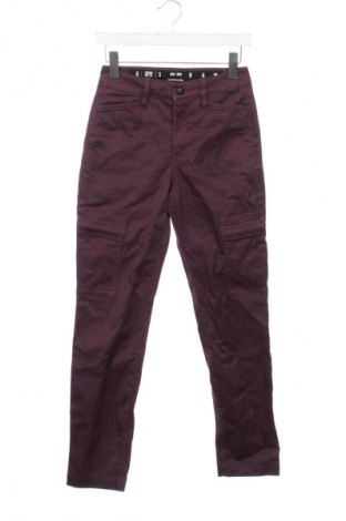 Γυναικείο παντελόνι G-Star Raw, Μέγεθος XS, Χρώμα Βιολετί, Τιμή 38,00 €