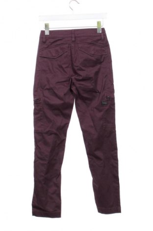 Γυναικείο παντελόνι G-Star Raw, Μέγεθος XS, Χρώμα Βιολετί, Τιμή 38,00 €