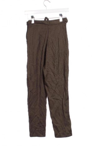 Damskie spodnie H&M, Rozmiar XS, Kolor Zielony, Cena 28,99 zł